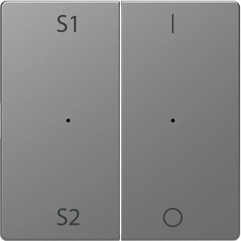 Merten Wippe Edelstahl System Design