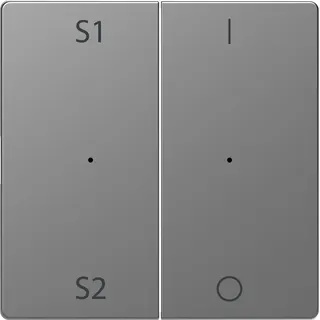 Merten Wippe Edelstahl System Design