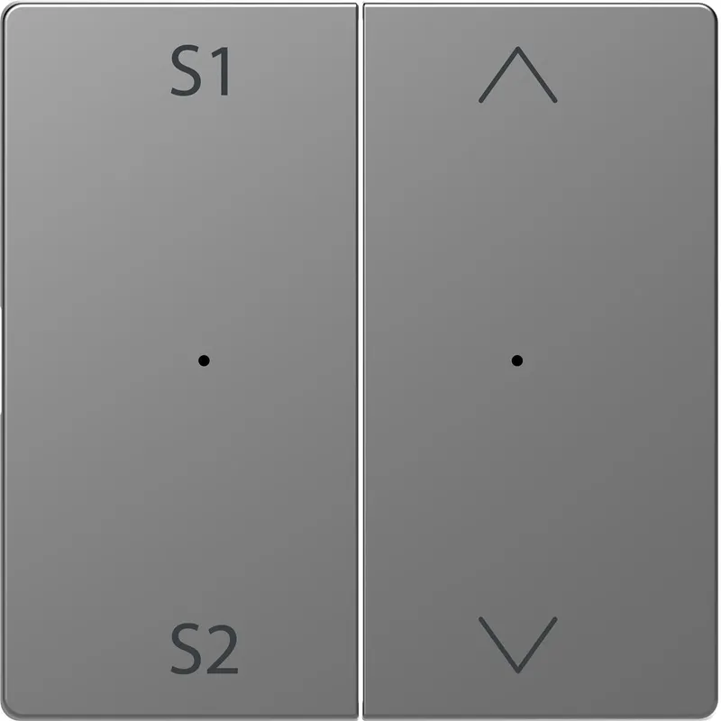 Merten Wippe Edelstahl System Design