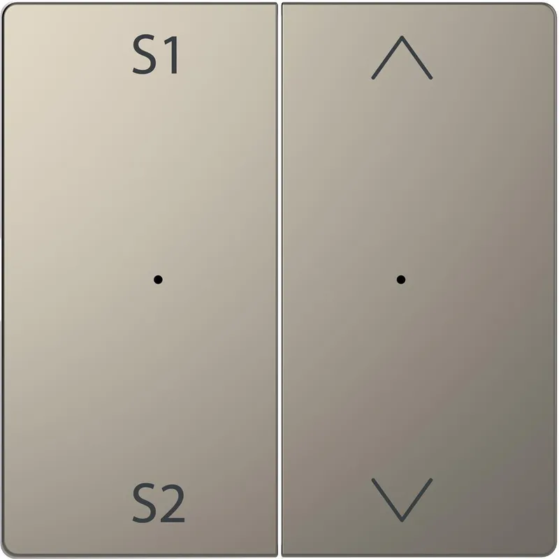 Merten Wippe Nickelmetallic System Design