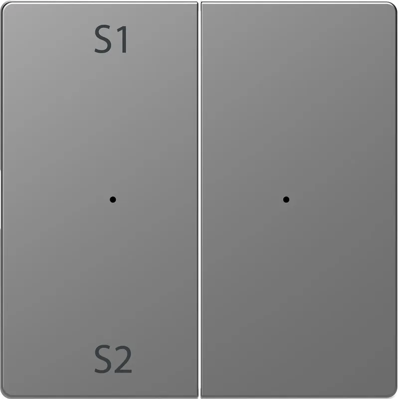 Merten Wippe Edelstahl System Design