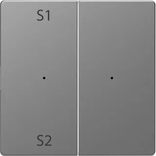Merten Wippe Edelstahl System Design