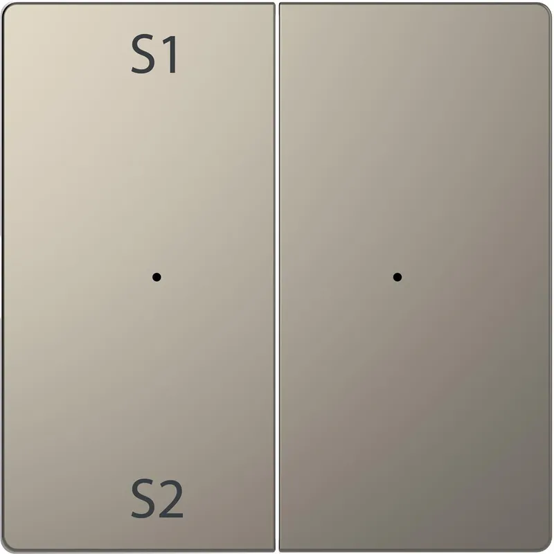 Merten Wippe Nickelmetallic System Design