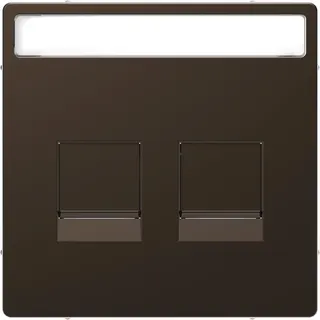 Merten Zentralplatte Moccametallic System Design