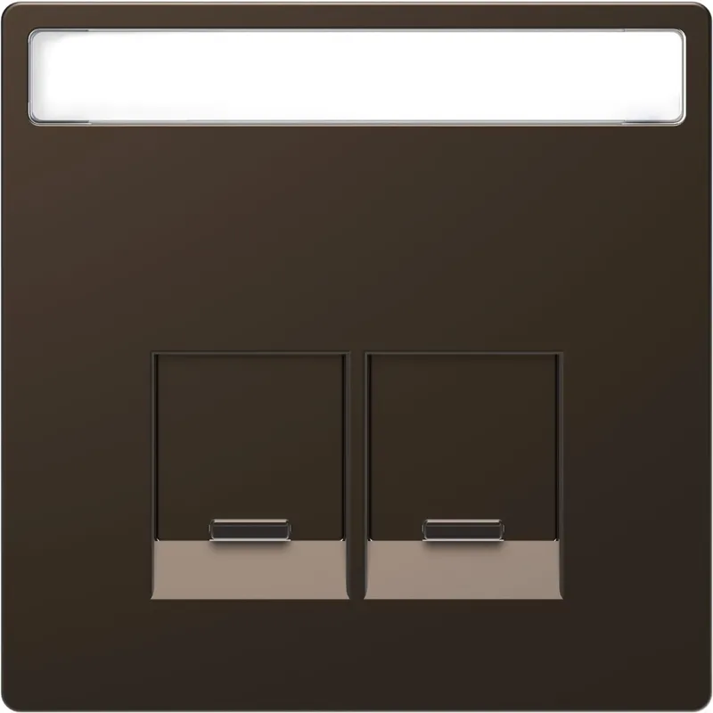 Merten Zentralplatte Moccametallic System Design