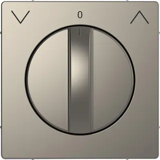 Merten Zentralplatte Nickelmetallic System Design