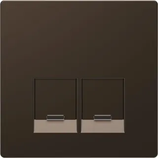 Merten Zentralplatte Moccametallic System Design
