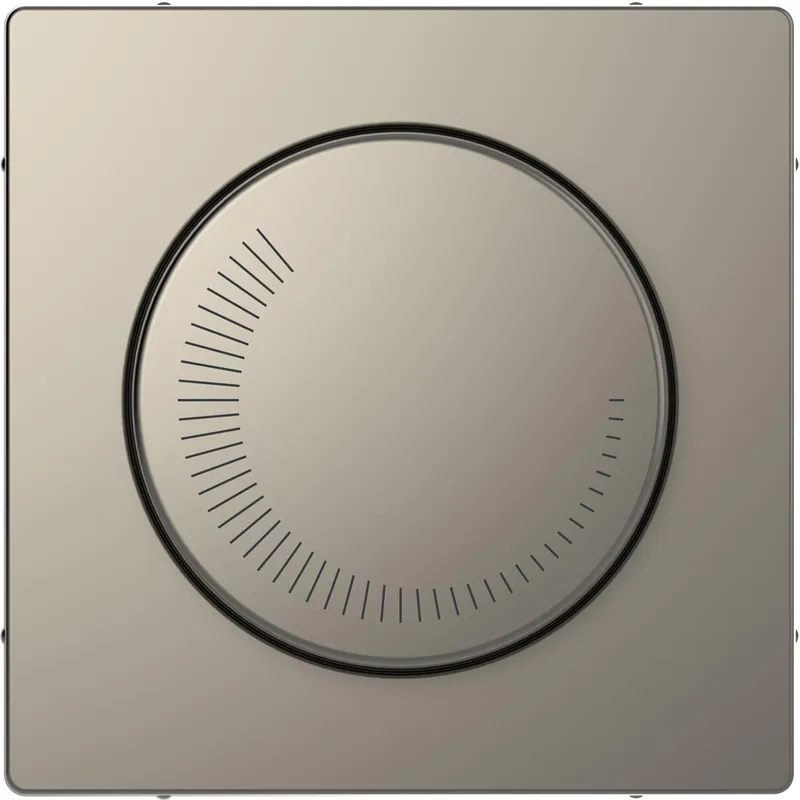 Merten Zentralplatte Nickelmetallic System Design