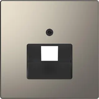 Merten Zentralplatte Nickelmetallic System Design