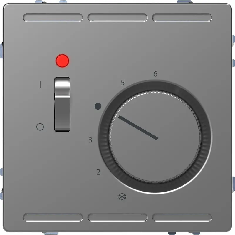 Merten Raumtemperaturregler 24V Edelstahl System Design