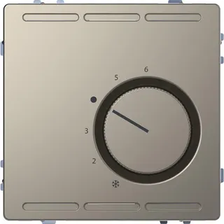 Merten Raumtemperaturregler 230V Nickelmetallic System Design