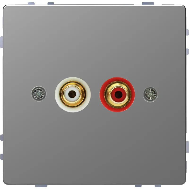 Merten Steckdose Edelstahl System Design