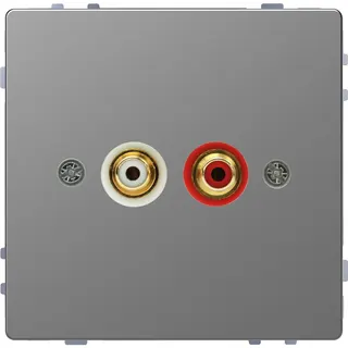 Merten Steckdose Edelstahl System Design