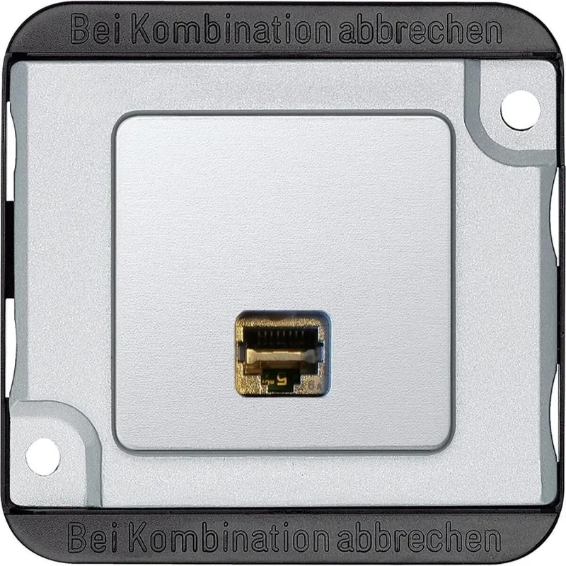 Merten Anschlussmodul Panzer Actassi RJ45 1fach Zentralplatte