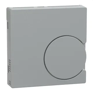 Merten Raumtemperatur-Modul aluminium System M ZB