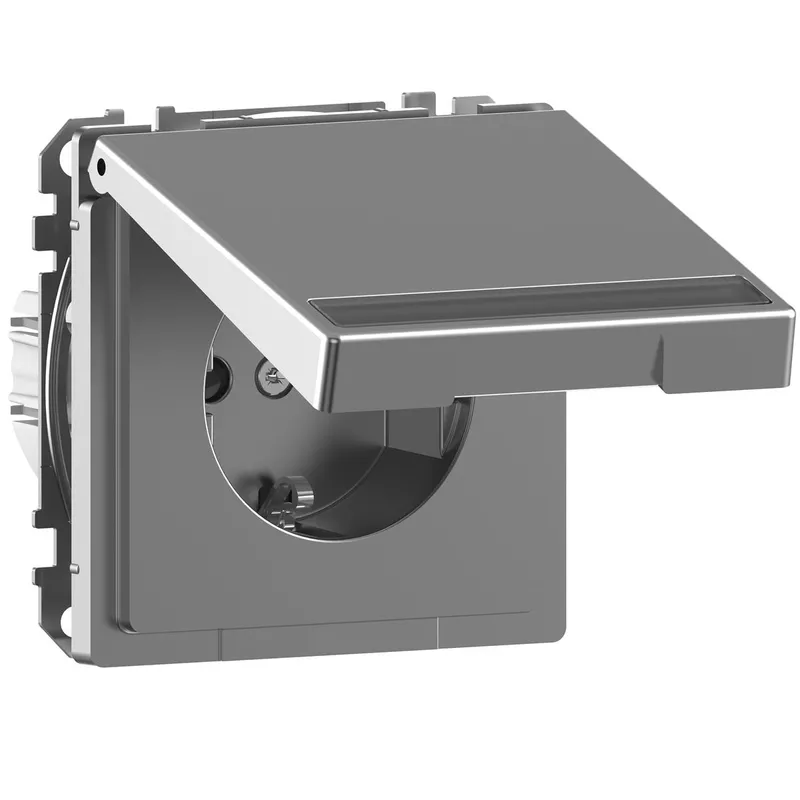 Merten Steckdose SCHUKO MEG2312-6036 System Design edelstahl
