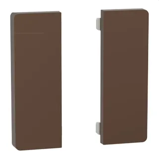 Merten Tastsensor Flex KNX Design 2fach Wippe Moccametalli