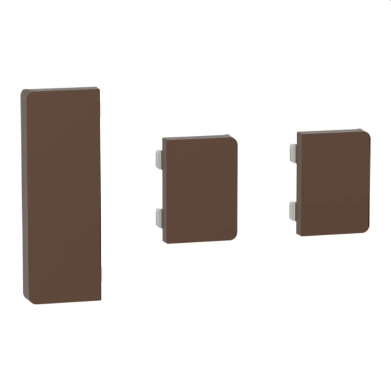 Merten Tastsensor Flex KNX Design 3fach Wippe Moccametalli