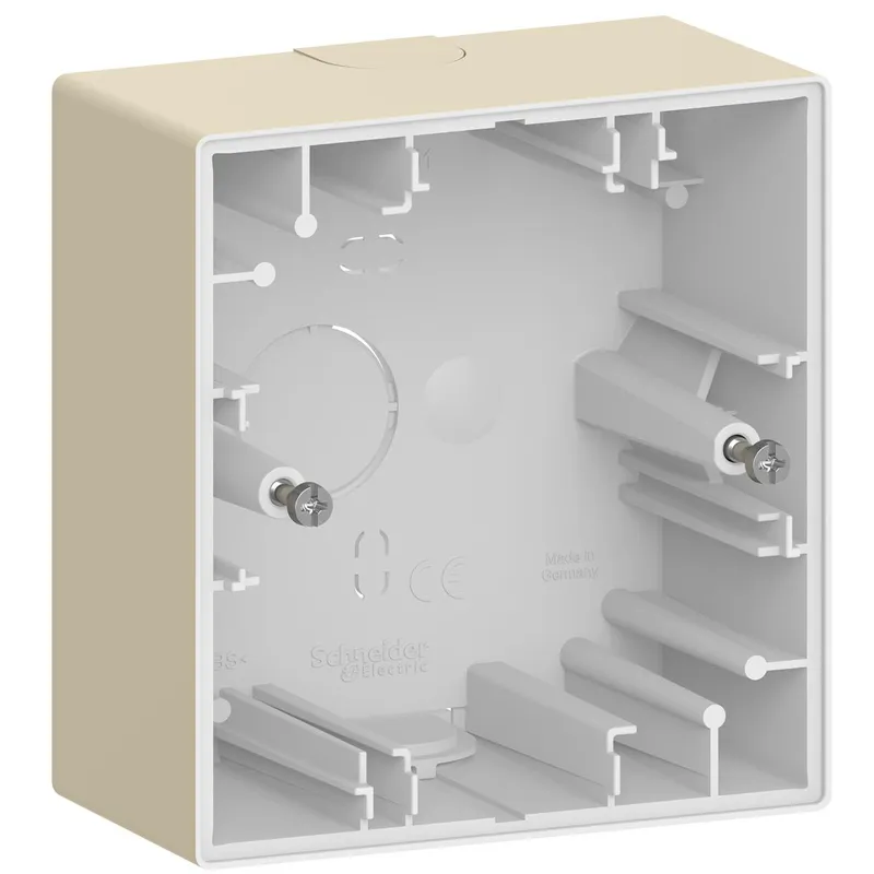 Merten Aufputzgehäuse System Design 1-fach sahara