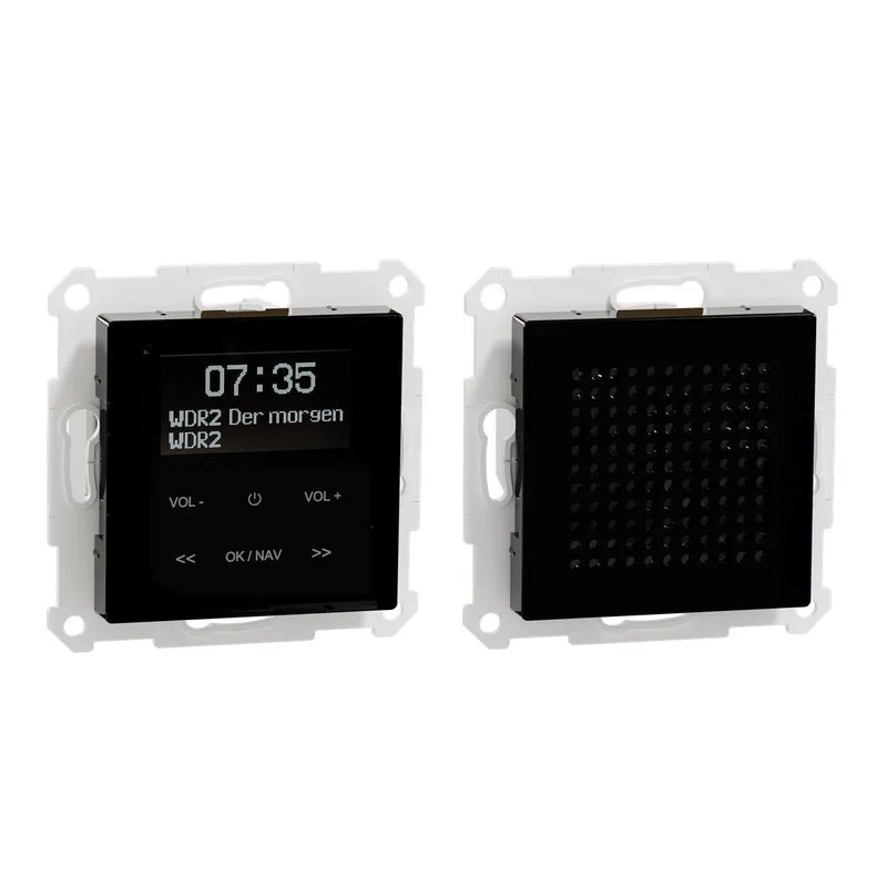 Merten Radio FM DAB Digital Set SW SYSM