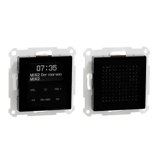Merten Radio FM DAB Digital Set SW SYSM