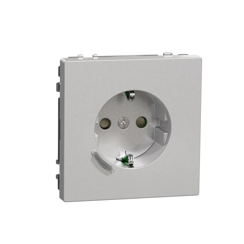 Merten Steckdose SCHUKO 16A System Design edelstahl