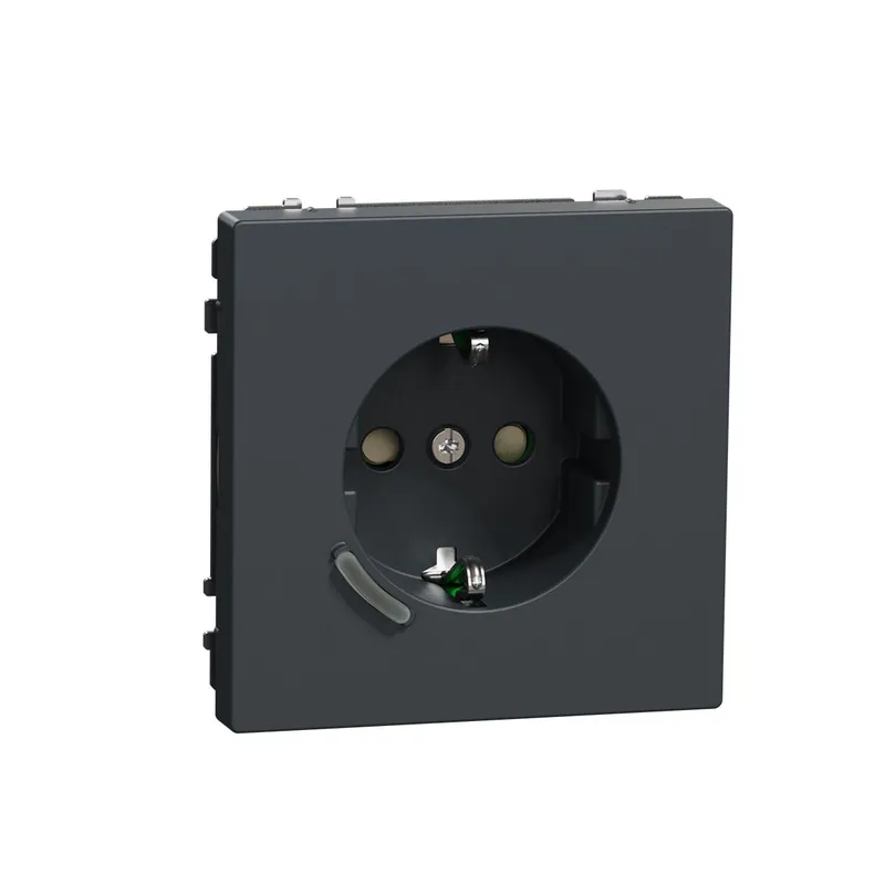 Merten Steckdose SCHUKO 16A System Design anthrazit