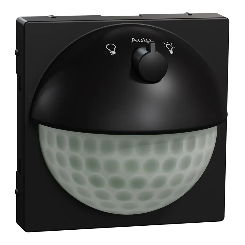 Merten Sensor-Modul ARGUS 180 UP mit Schalter schwarz matt