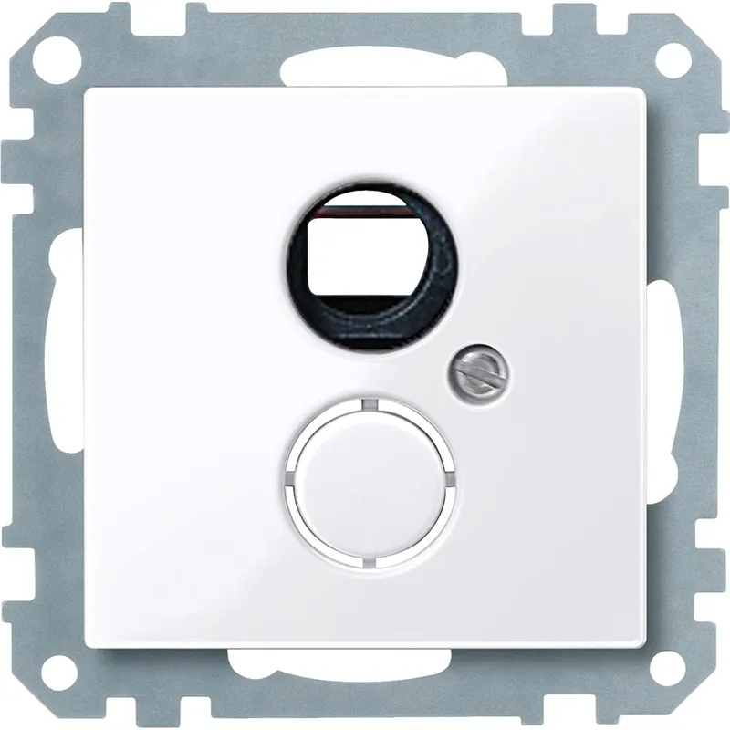 Merten Traggestell 290325 aktivweiss glänzend System M