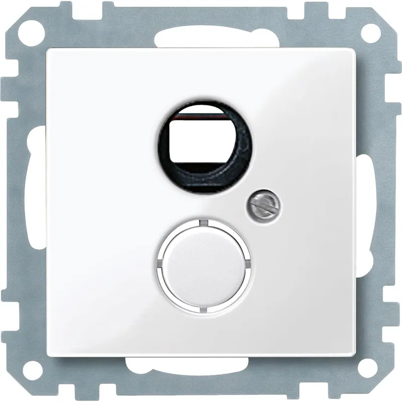 Merten Traggestell 290319 polarweiss glänzend System M