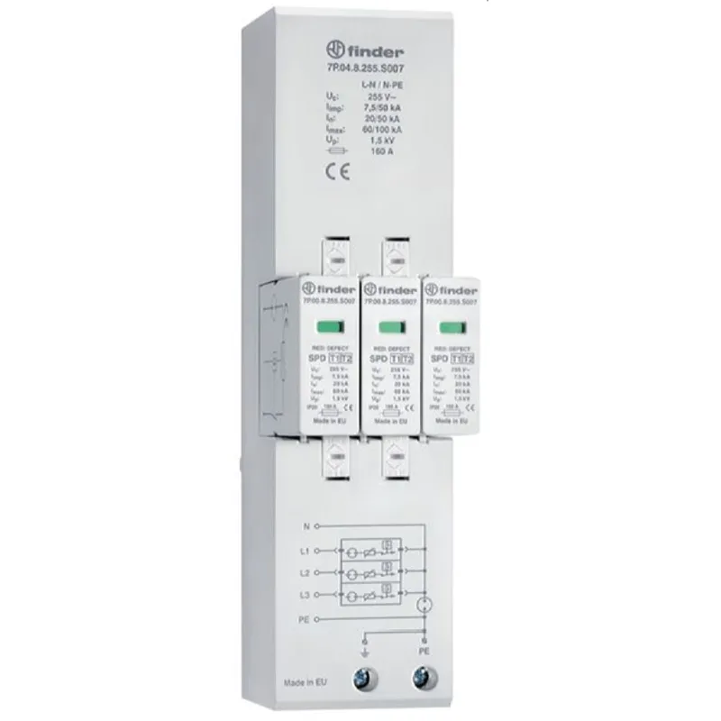 Finder Kombiableiter Typ 1 + 2 Photovoltaikanl. bis 1000V DC