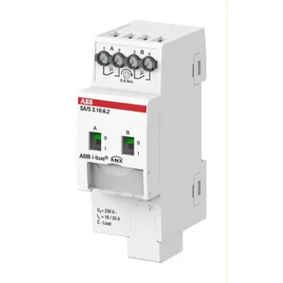 ABB Stotz-Kontakt Schaltaktor SA/S2.16.6.2 2fach C16A m.Energief. REG