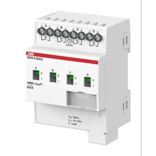 ABB Stotz-Kontakt Schaltaktor SA/S4.16.6.2 4fach C16A m.Energief. REG