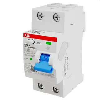 ABB Stotz-Kontakt FI-Schutzschalter F202B-25/0,03 2P B25A 30mA 3kA 2TE