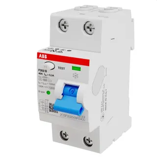 ABB Stotz-Kontakt FI-Schutzschalter allstromsensitiv F202B-40/0,3 2P B40A 300mA 3kA 2TE