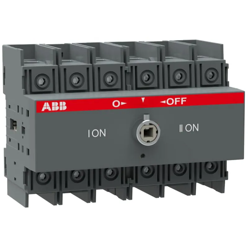 ABB Stotz-Kontakt Lastumschalter OT60F3C 3-pl.60A o.Griff u.Welle