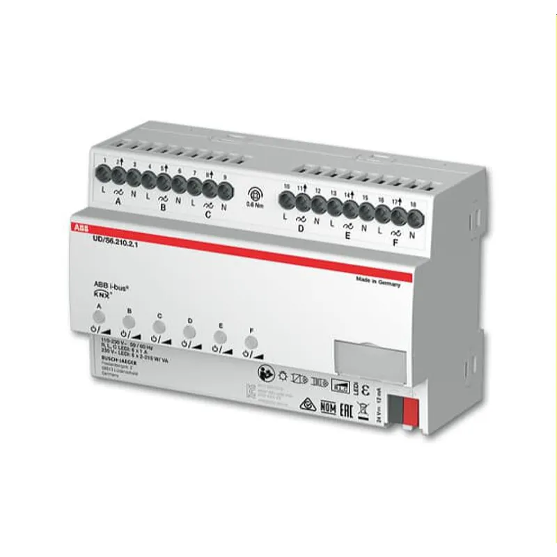 ABB Stotz-Kontakt LED-Dimmer UD/S6.210.2.1 6fach 210 W/VA REG