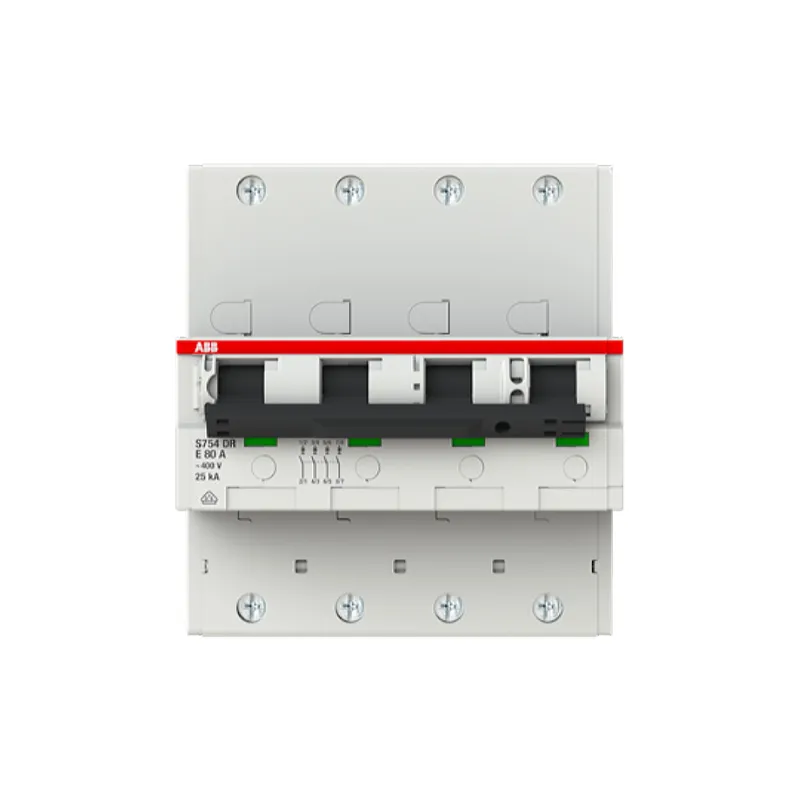 ABB Stotz-Kontakt Leitungsschutzschalter S754DR-E 80 25kA E80A 4P