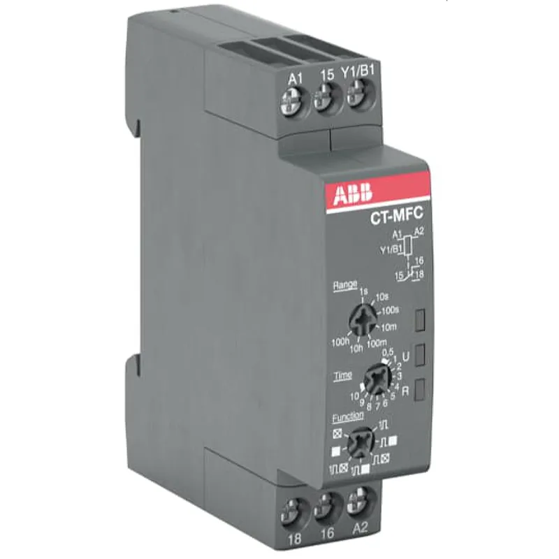 ABB Stotz-Kontakt Zeitrelais CT-MFC.12 1We 24-48VDC/24-240VAC