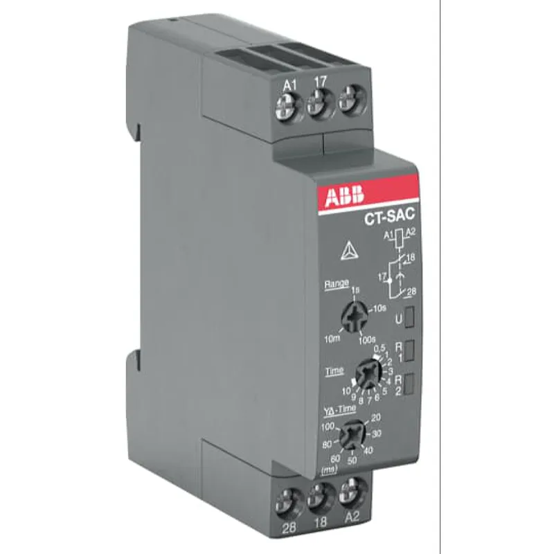 ABB Stotz-Kontakt Zeitrelais CT-SAC.22 2S 24-48VDC/24-240VAC