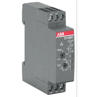ABB Stotz-Kontakt Zeitrelais CT-SDC.22 2S 24-48VDC/24-240VAC