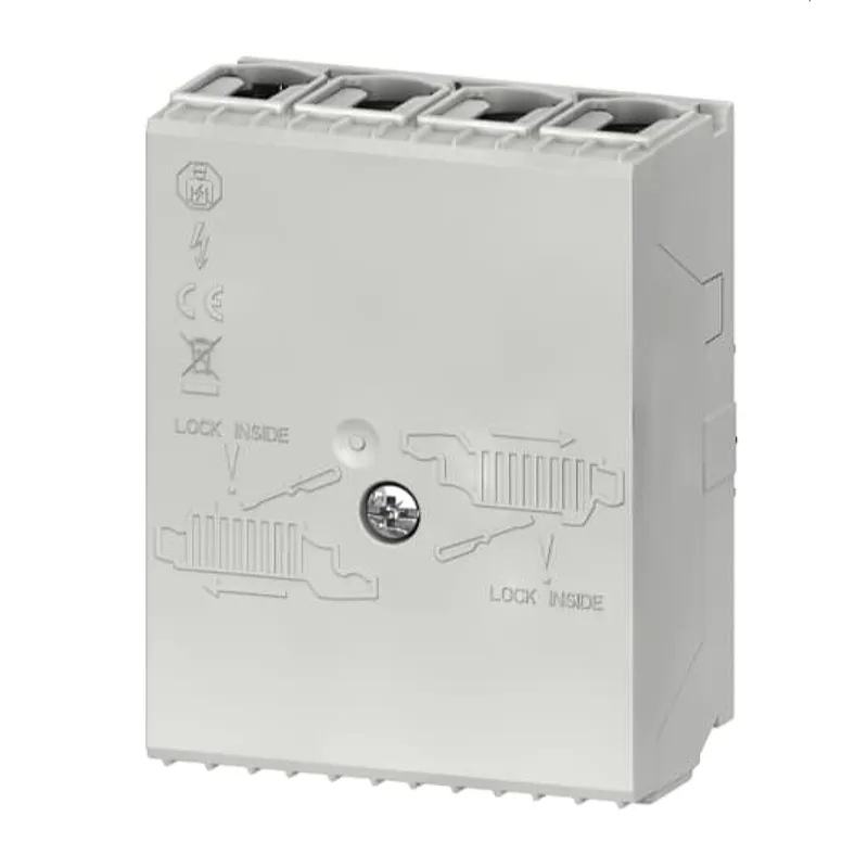 ABB Stotz-Kontakt Einspeiseblock ZLS924-3LNAB Smissline m. Innensechskant