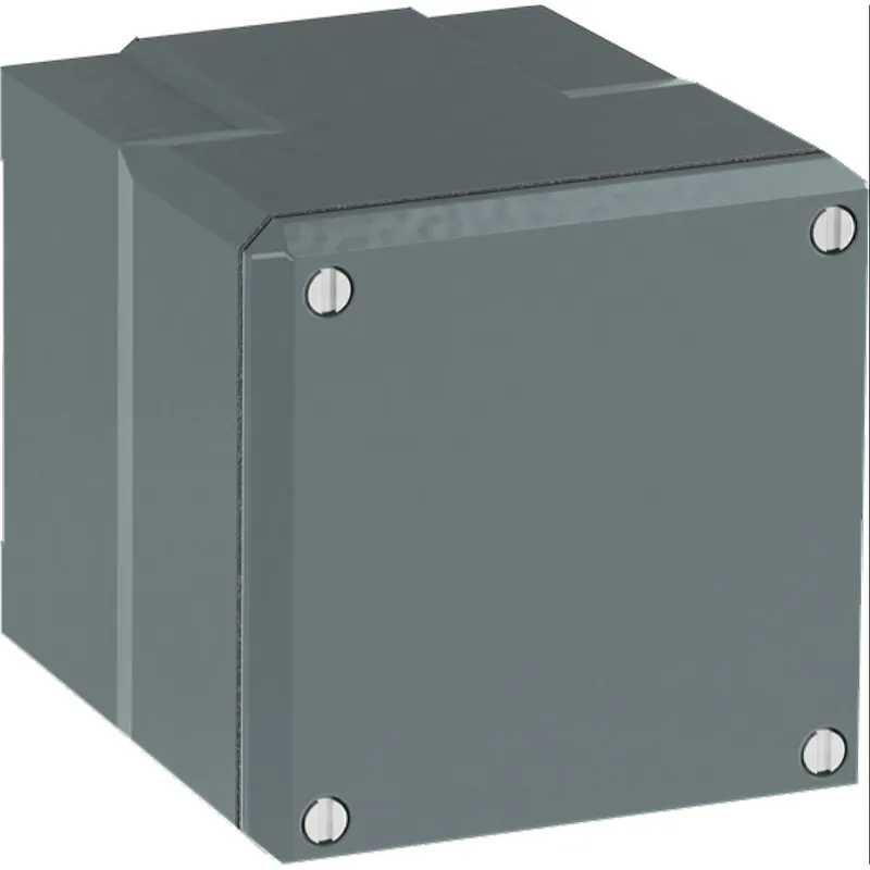 ABB Stotz-Kontakt Metallgehäuse 080SP1SFC 1 Befst. grau Alu IP66