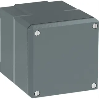 ABB Stotz-Kontakt Metallgehäuse 080SP1MSF 1 Befst. grau Alu IP66