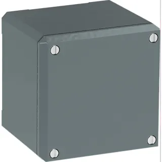 ABB Stotz-Kontakt Metallgehäuse 080SP1SF 1 Befst. grau Alu IP66