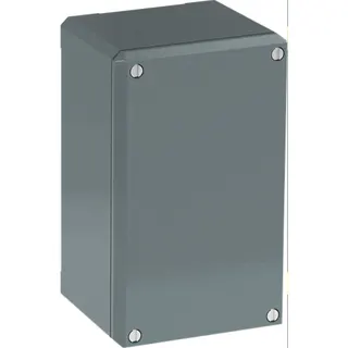 ABB Stotz-Kontakt Metallgehäuse 080SP2SFC 2 Befst. grau Alu IP66