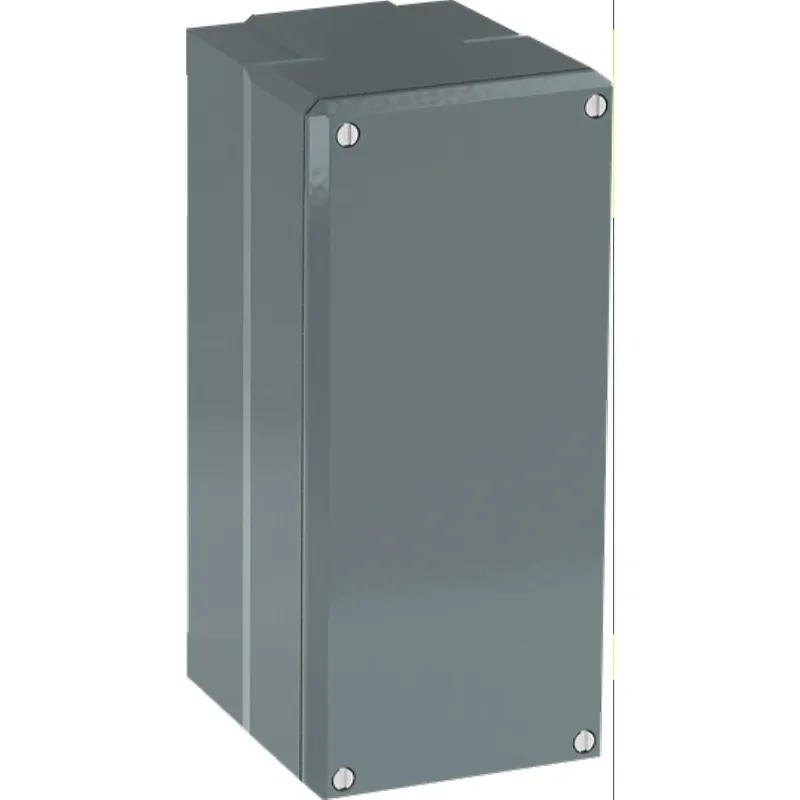 ABB Stotz-Kontakt Metallgehäuse 080SP3SF 3 Befst. grau Alu IP66