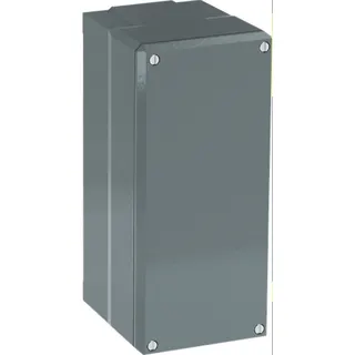 ABB Stotz-Kontakt Metallgehäuse 080SP3SF 3 Befst. grau Alu IP66