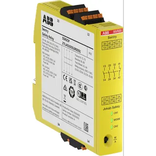 ABB Stotz-Kontakt Sicherheitsrelais SENTRY SSR20P Relaisausgänge 3NO+1NC