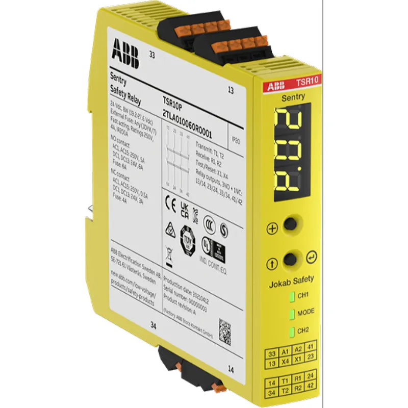 ABB Stotz-Kontakt Sicherheitsrelais SENTRY TSR10P Relaisausgänge 3NO+1NC